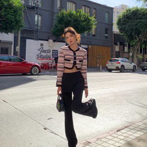 seooocookie pink california jacket NWT